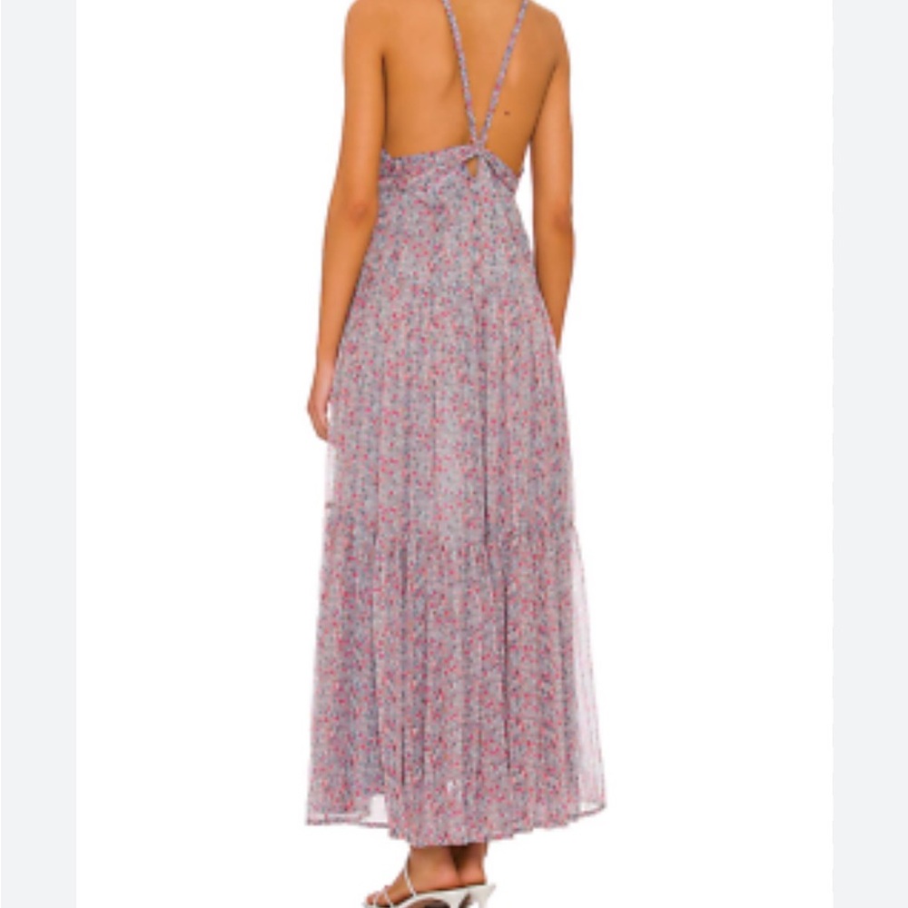 ASTR the label Pink Maxi Sundress with Spaghetti Straps - Picture 2 of 11